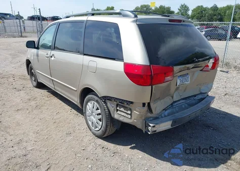 2005 Toyota Sienna Le из США, поврежденный, VIN 5TDZA23C05S380757